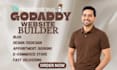 build godaddy website design redesign godaddy development godaddy ecommerce SEO
