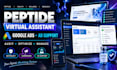 be your peptide virtual assistant, fix ad ban run peptide ads google ads