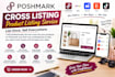 do poshmark cross listing, product listing, and virtual assistant services