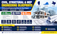 civil and structural engineering mep engineer blueprint in illinois virginia tx