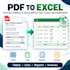 convert PDF tables to excel spreadsheet