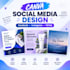 design professional canva social media posts