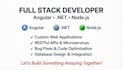 create a fullstack web application
