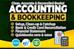 do bookkeeping in quickbooks online and wave