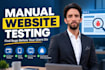 manually test your website and find bugs