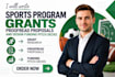 write sports program grants proofread proposals and design funding  pitch decks