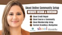setup skool community online course, skool credit repair, skool course creation