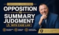 draft a US opposition to summary judgment motion with deep case law research now