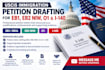 draft eb1 eb2 niw o1 petition letters