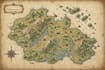 illustrate a fantasy game map