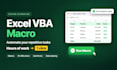 create an excel vba macro to automate your repetitive tasks