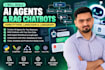build ai agents and rag chatbots with langchain and langgraph using python