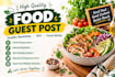 do food guest posts and quality SEO backlinks