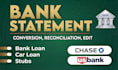 bank statement bank statement PDF to editable format