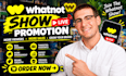 promote your whatnot stream to increase visibility and sales