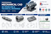 create professional mechanical cad drawings and 3d models