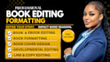 edit your fiction book with developmental and line editing for a polished