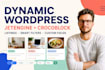 build dynamic wordpress website with jetengine and crocoblock