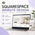 design or redesign a professional squarespace website