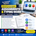 do professional assignment writing, typing and formatting