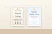 design islamic wedding and birth announcement prints