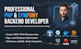 develop custom rest API and microservices using PHP