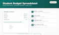 create a budget tracker that shows where your money goes