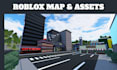 build custom roblox map, 3d game environment and roblox assets in roblox studio