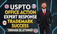 respond to USA trademark office action, sou submission