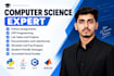 do computer science assigned, python, java, cpp,r programming tasks and projects