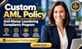 write an aml policy fincen compliance program and risk assessment