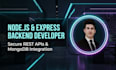 build secure rest api node js express backend
