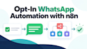 connect whatsapp to n8n automation