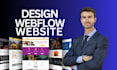 design webflow design, webflow expert, webflow website, webflow redesign