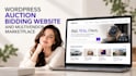 build wordpress auction, bidding website and multivendor marketplace
