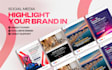 design professional social media posts