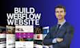 build webflow website, webflow developer, webflow design, webflow development