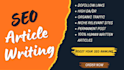 publish news article with link building, do SEO premium guest posting, backlinks