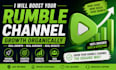 do rumble videos and channel promotion