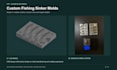 design custom fishing sinker molds in solidworks