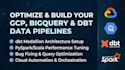 write, optimize and debug pyspark and databricks etl pipelines