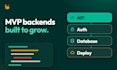build your mvp backend and API with nodejs nestjs or fastapi