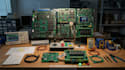 design retro game controller plc automation hardware modbus relay control mcu