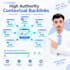 build high da authority contextual seo backlinks