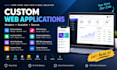 build a web application using python, javascript, java or typescript