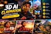 create 3d ai claymation videos for ai video ads and youtube