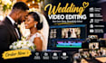 wedding video editing professionally