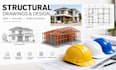 prepare structural engineering drafting and load calculations