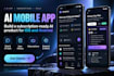 build ai saas mobile app, subscriptions backend auth, payment system, saas app