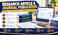 write edit format research articles scopus journals